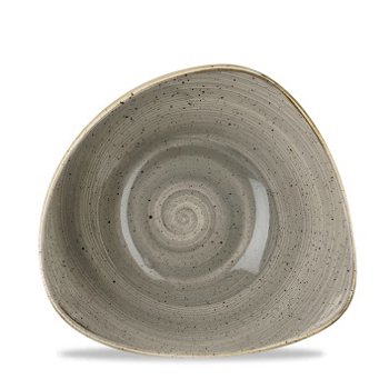 BOWL TRIANGOLARE19 GRIGIO STONECAST