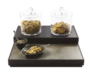 SET BUFFET CEREALI DOMINO NERO 40x61