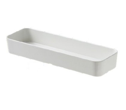 CONTENITORE BIANCO RETT.28x9 MELAMINA