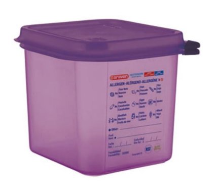 CONTENITORE FRIGO VIOLA GN 1/6H.150
