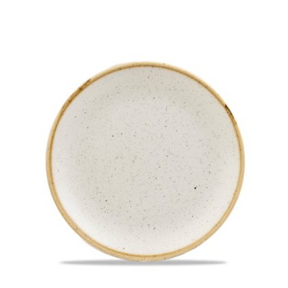 PIATTO PIANO COUP 17 BIANCO STONECAST