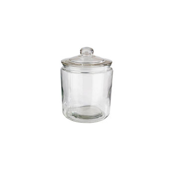 BARATTOLO VETRO C/COP.0,9lt.11,5cm/h16