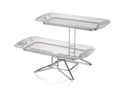 ESPOSITORE CROM.C/2 VASS. 39x18 ST48SC