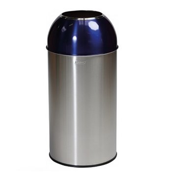 G/CARTA BULLET 40lt.INOX/BLU C/APERT.