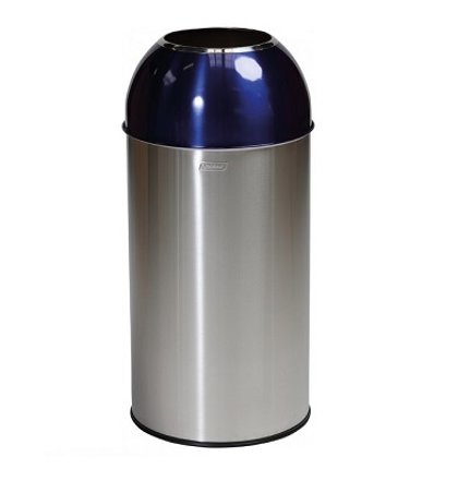 G/CARTA BULLET 40lt.INOX/BLU C/APERT.