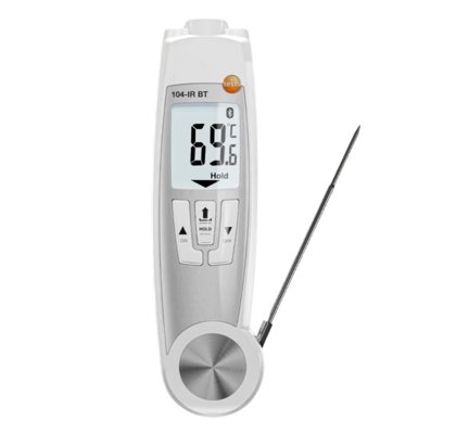 TERMOMETRO COMB.SONDA+INFRAROSSI 104-IR-BT