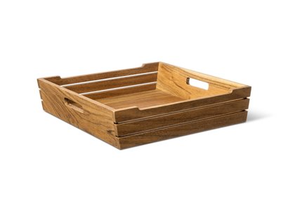 CASSETTA QUADRA 35x8H LEGNO LIFE