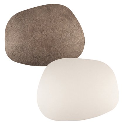 TOVAGLIETTA 43x34 IRREG.BIANCO BRONZE PVC MODISTA