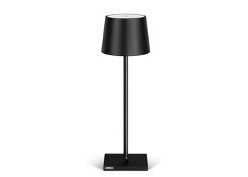 LAMPADA DA TAVOLO USB ALLUMINIO NERA