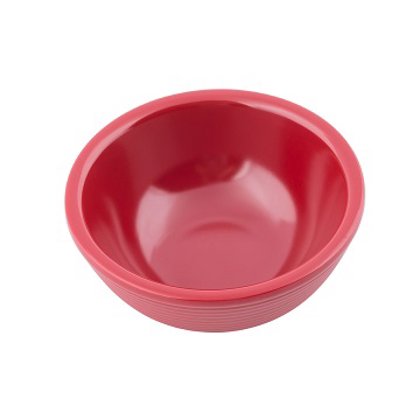 COPPETTA RAMEQUIN ROSSA COSTE 6cl MELAM 7×7×3cm