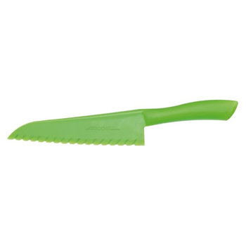 COLTELLO PLASTICA VERDE VEGET ALI 19