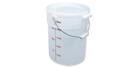 SECCHIO C/MANICO POLIETILENE 19L