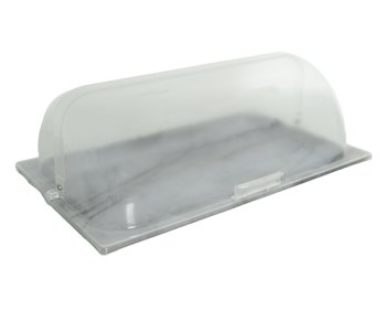 CUPOLA ROLL TOP GN TRASPARENTE h17 cm