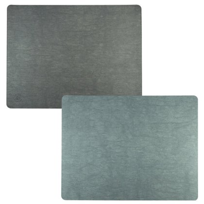 TOVAGLIETTA 44x34 RETT.ANTRACITE/DENIM PVC MODISTA