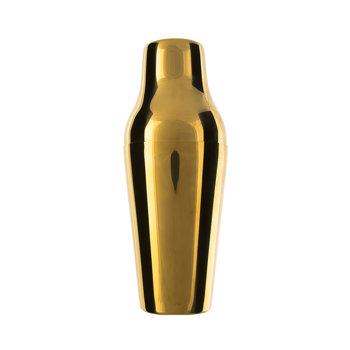 SHAKER 2pz.PARISIENNE 400ml.GOLD LUCID