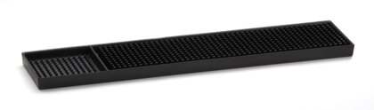 TAPPETINO BAR MAT NERO 64,8x7,8cm. TPC