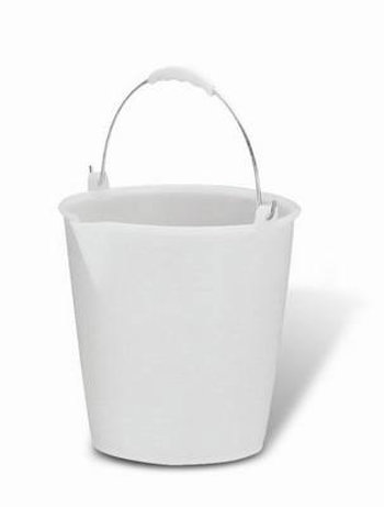 SECCHIO C/BECCO 12LT. BIANCO GIGAN