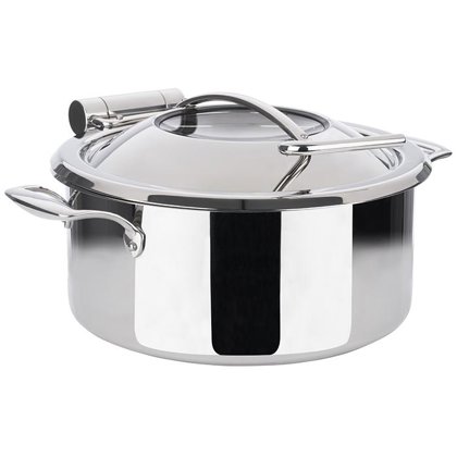 CHAFING DISH INOX 30cm.ORBIT 4L INDUZ.
