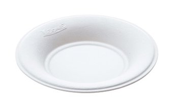 C/50 PIATTINI FINGER 7 TONDO BIANCO POLPA NO PFAS