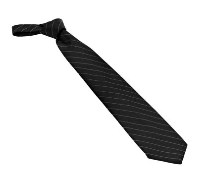 CRAVATTA UOMO GESSATO NERO