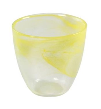 BICCHIERE 28cl ATLAS BOMB. GIALLO 8439