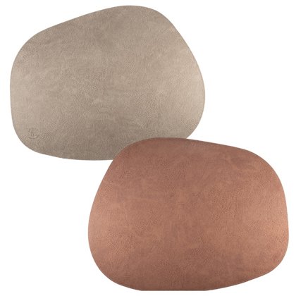 TOVAGLIETTA 43x34 IRREG.TORTORA/ROSA PVC MODISTA