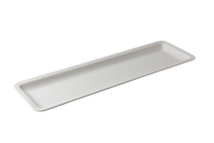 PIATTO RETTANGOL.GN 2/4 BUFFET AVORIO