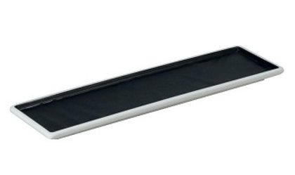 VASSOIO AVORIO/NERO 36x10 TAIJI MELAM.