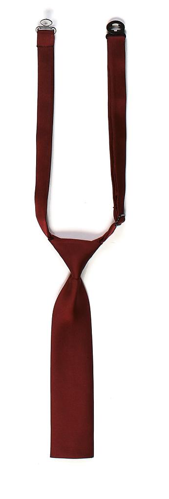 WINE CABERNET Borgogna Scuro Slim 2,75" Cravatta Da Annodare E Set Da Taschino Fazzoletto Quadrato Hankie Tinta Unita Matrimonio Formale - Italia - Foto 2