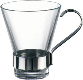 TAZZA CAFFE'C/M.INOX YPSILON 11cl.VBR