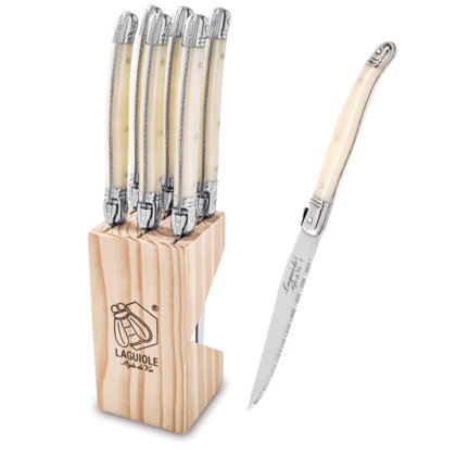 SET 6 COLTELLI CARNE 11 PEARL PREMIUM