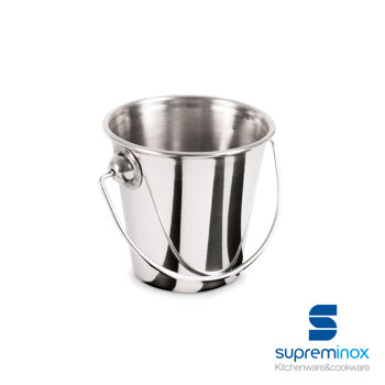 SECCHIELLO MINI 7x7 C/MAN. INOX SUPREM