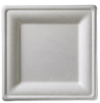 C/50 PIATTI QUADRI 16x16 POLPA BIANCO