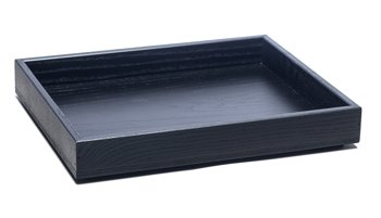 CASSETTA BUFFET LEGNO GN1/1 H4 NERA
