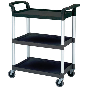 CARRELLO 3P.NERO           62,5x41xH86