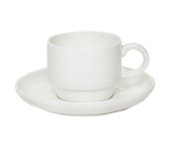 PIATTO CAFFE' 11,5 ASCOT BONE CH N1017