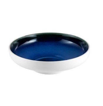 BOWL C/BASE TONDA 25 ABYSSOS BCO/BLU