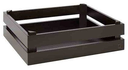 CASSETTA BUFFET ACACIA GN 1/2h.11 NERA
