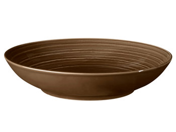 PASTABOWL 26cm.COUP EARTH BROWN TERRA