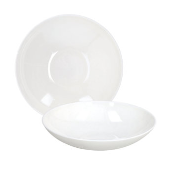 PIATTO FONDO 21cm SILK BIANCO TOGNANA