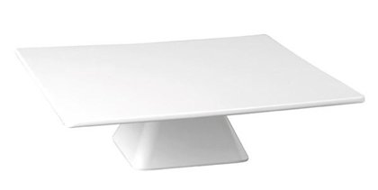 ALZATA QUADRATA BUFFET BIANCA 31x31x8h MELAMINA