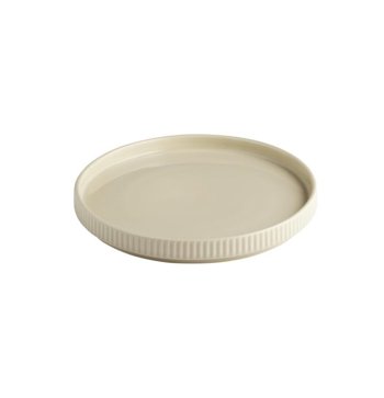 PIATTO WALLED Ø20×2,5h THE GRID SABBIA