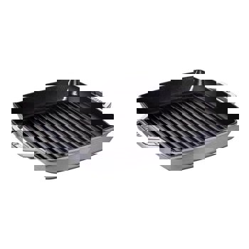 BISTECCHIERA GRIGIA 33x33 GHISA STAUB