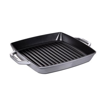 BISTECCHIERA GRIGIA 33x33 GHISA STAUB