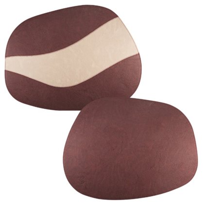 TOVAGLIETTA 43x34 C/CUC.ROSSA/BEIGE PVC MODISTA
