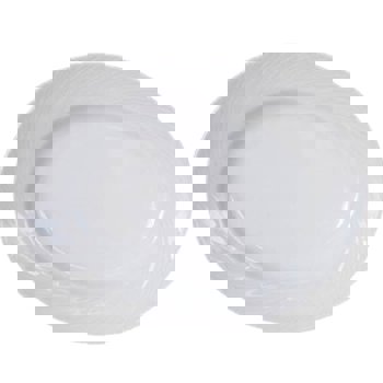 PIATTO OVALE 33 BIANCO SPYRO