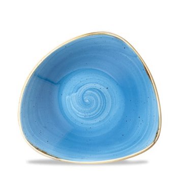 BOWL TRIANGOLARE 19 BLU STONECAST