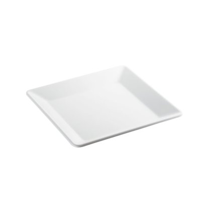 VASSOIO 21×21×3h cm MELAMINA BIANCO