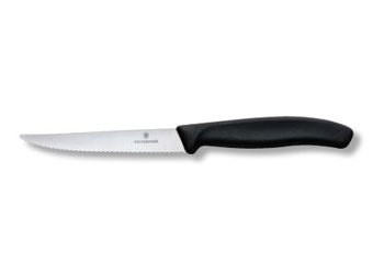 COLTELLO BISTECCA MAN.NERO VICTORINOX