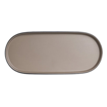 PIATTO OVALE 29 MELAM.SANDSTONE BAJA